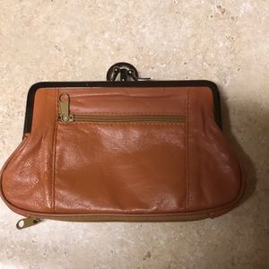 Tan Clutch Wallet